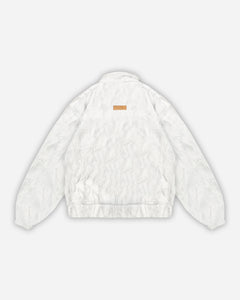 Corduroy Clasp Jacket — White