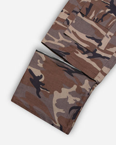 Convertible Camo Pants — Brown