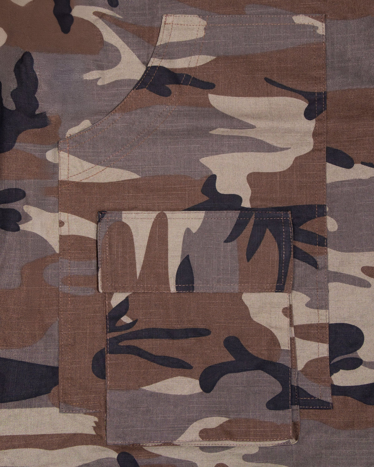 Convertible Camo Pants — Brown