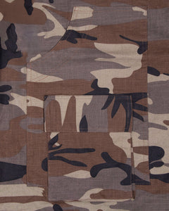 Convertible Camo Pants — Brown