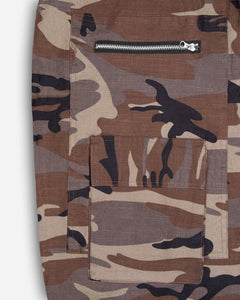Convertible Camo Pants — Brown