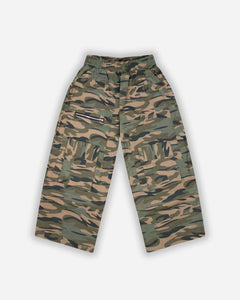 Convertible Camo Pants — Green