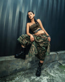 Convertible Camo Pants — Green