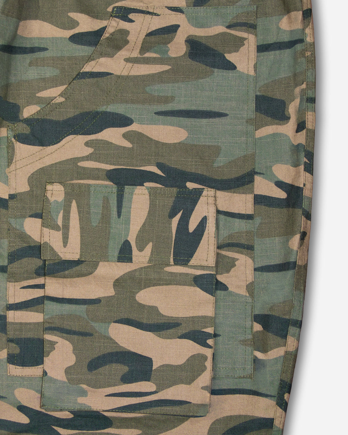 Convertible Camo Pants — Green