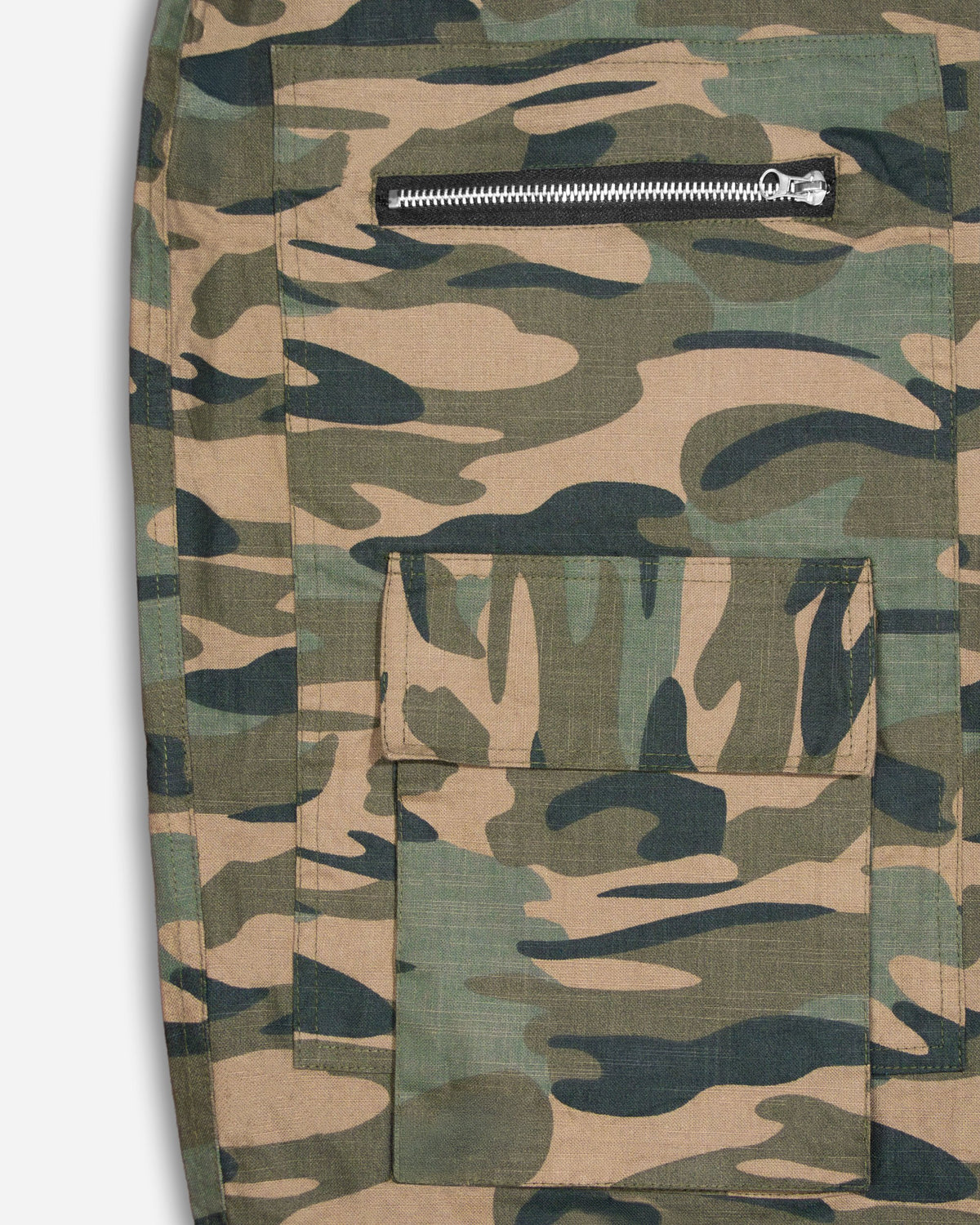 Convertible Camo Pants — Green