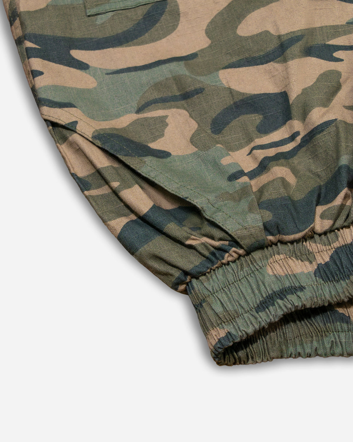 Convertible Camo Pants — Green