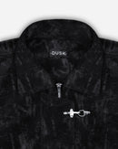 Corduroy Clasp Jacket — Black