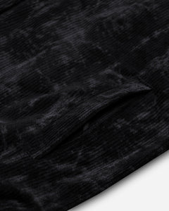 Corduroy Clasp Jacket — Black