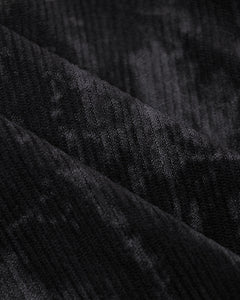Corduroy Clasp Jacket — Black
