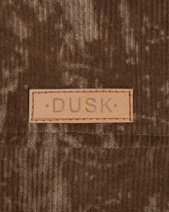 Corduroy Clasp Jacket — Brown