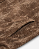 Corduroy Clasp Jacket — Brown
