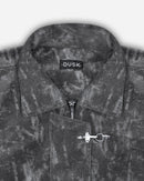 Corduroy Clasp Jacket — Grey
