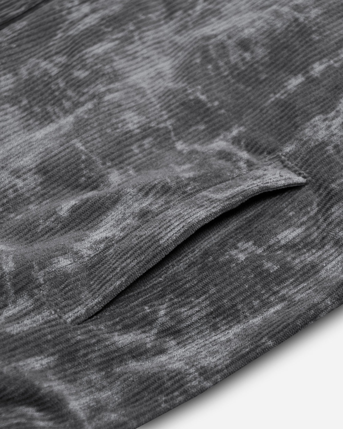 Corduroy Clasp Jacket — Grey