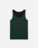 DUSK Body Fit Tank Top — Green