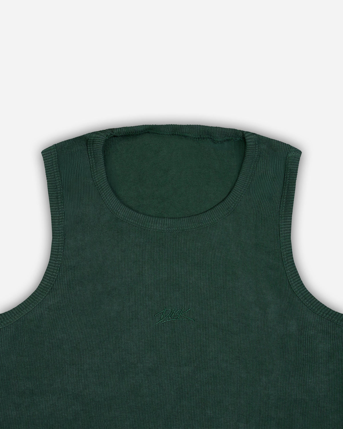 DUSK Body Fit Tank Top — Green