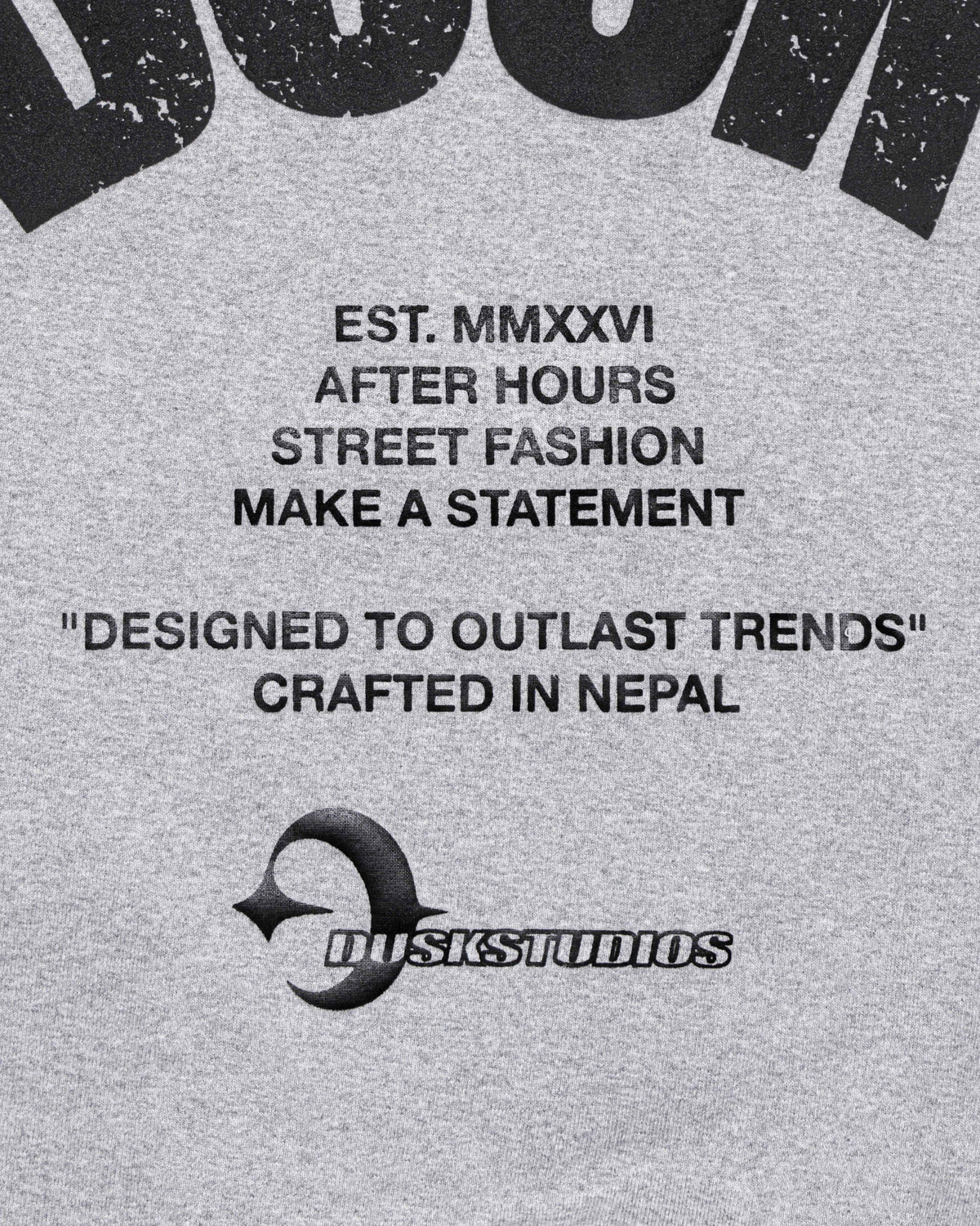 Grey Dusk Sweatshirt — Grey