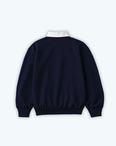 Heritage Pullover — Navy Blue