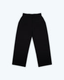 Straight Cut Trousers — Black