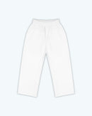 Straight Cut Trousers — White