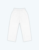 Straight Cut Trousers — White