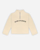 Sovereign Half-Zip Pullover — Beige