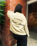 Sovereign Half-Zip Pullover — Beige