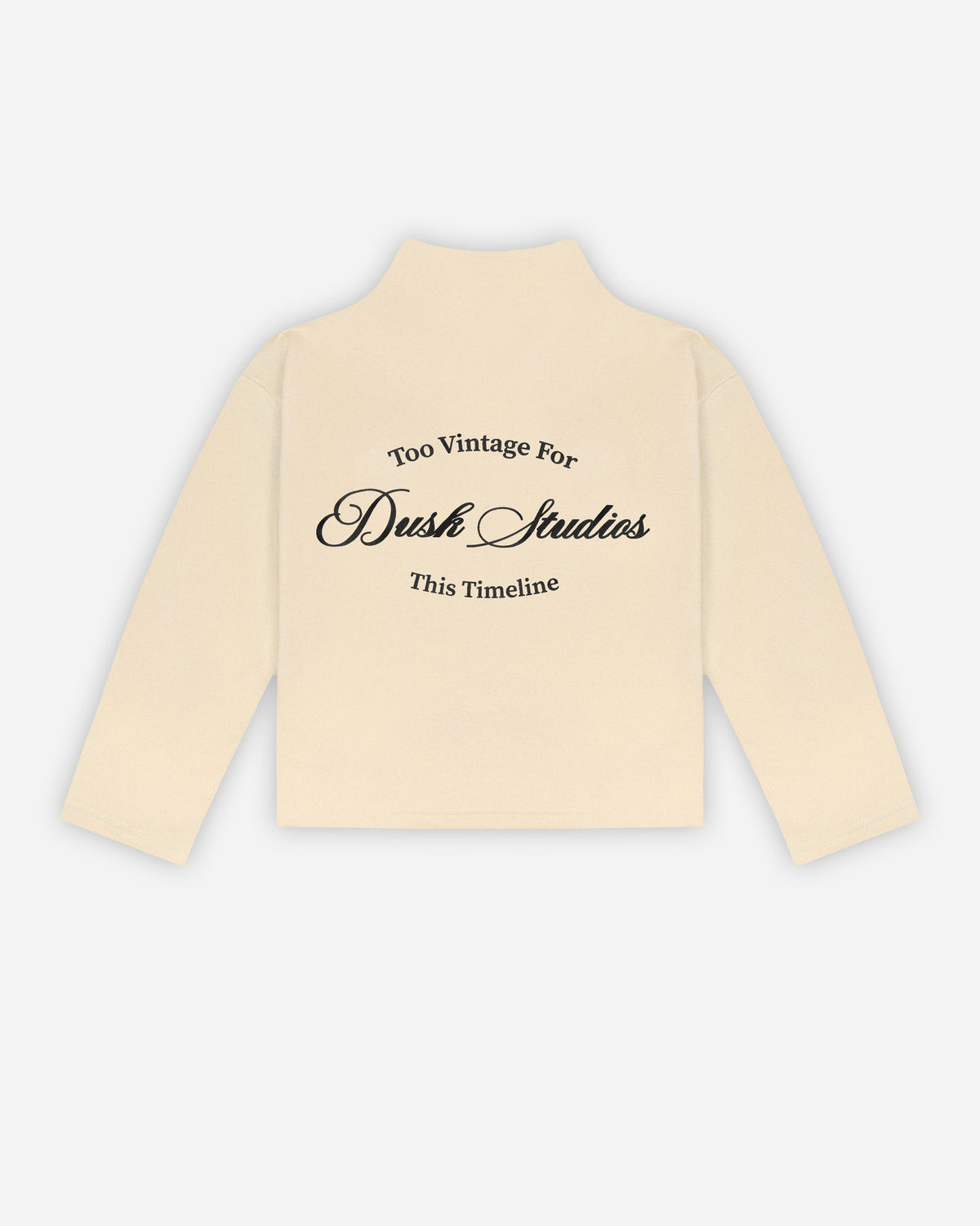 Sovereign Half-Zip Pullover — Beige