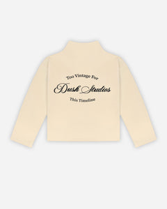 Sovereign Half-Zip Pullover — Beige