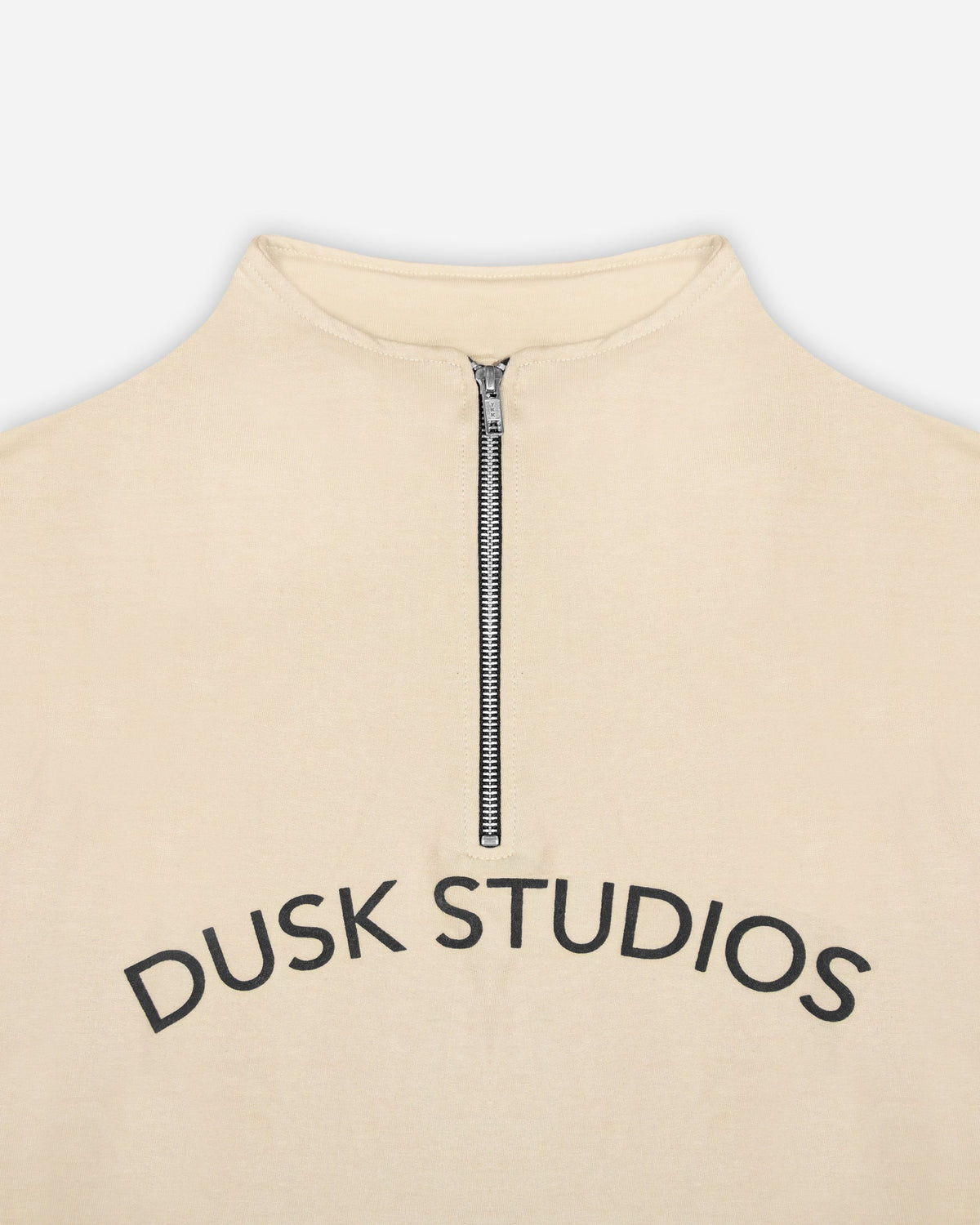 Sovereign Half-Zip Pullover — Beige