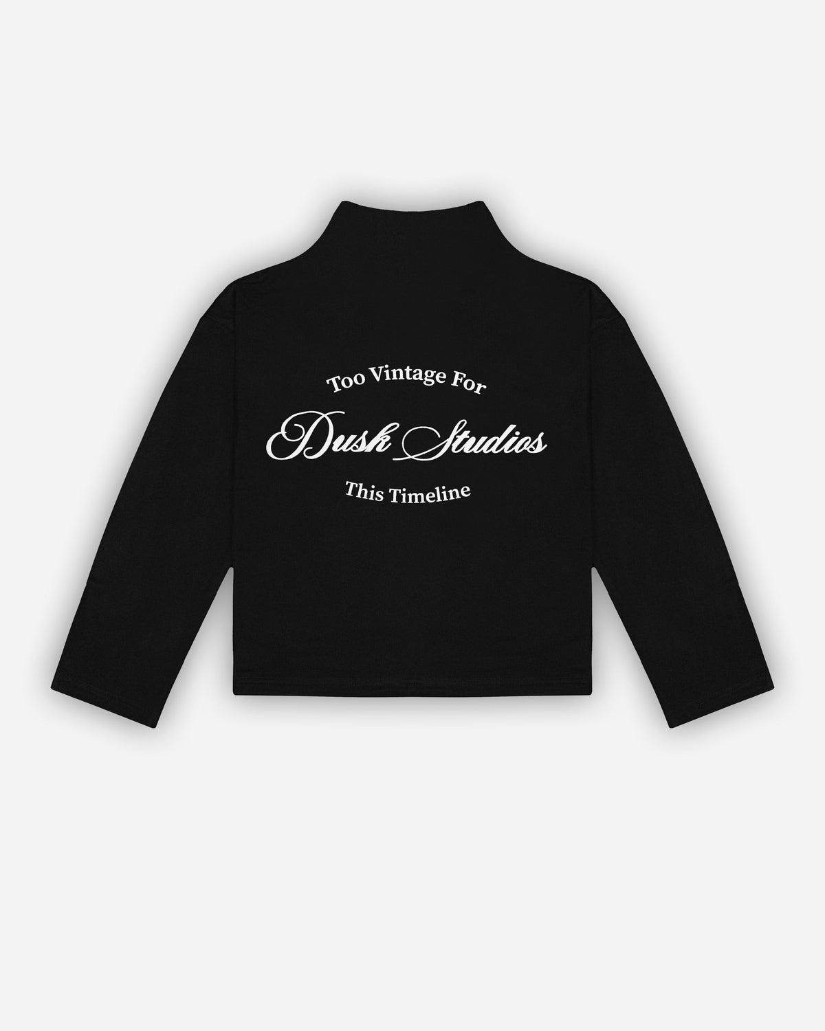 Sovereign Half-Zip Pullover — Black
