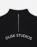 Sovereign Half-Zip Pullover — Black