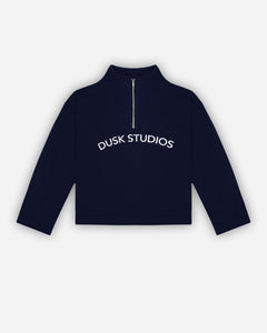 Sovereign Half-Zip Pullover — Blue
