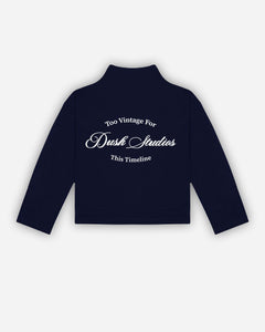 Sovereign Half-Zip Pullover — Blue