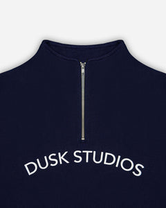Sovereign Half-Zip Pullover — Blue