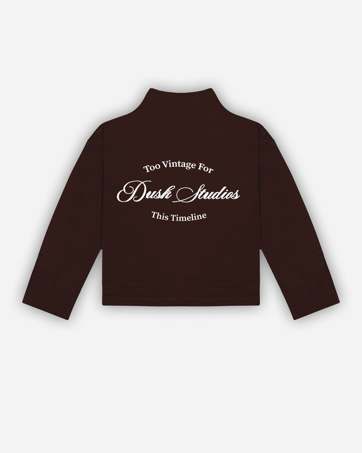 Sovereign Half-Zip Pullover — Brown