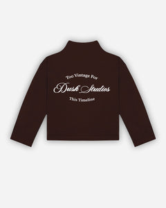 Sovereign Half-Zip Pullover — Brown