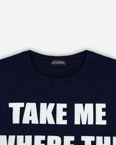 Summer Long Sleeve — Navy Blue