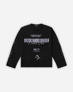 Waffle Sweatshirt — Black